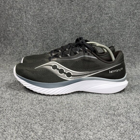 Saucony Kinvara 15 Running Shoes Men\'s 12.5 Black Athletic Run Training Sneakers main image 4